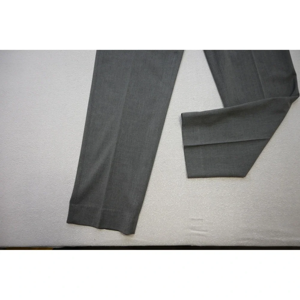Nautica 2 Piece Suit Mens Size 44L 36x32 Grey Two Button Formal Excellent